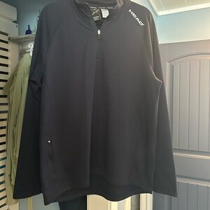 HEAD Black Performance Pullover
